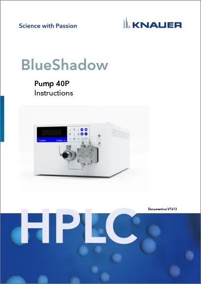 Knauer Pump Service - Premium Minimal Background Gallery - High Resolution